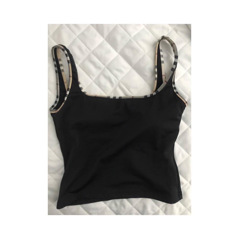 Burberry tankini swim top! Size medium